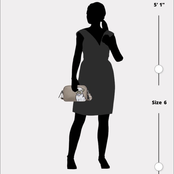 Brighton Stitch Bulldog Camera Bag crossbody - Picture 2 of 4